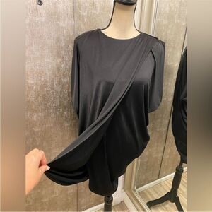 Victoria’s Secret Black Asymmetrical Women's Dress, XS